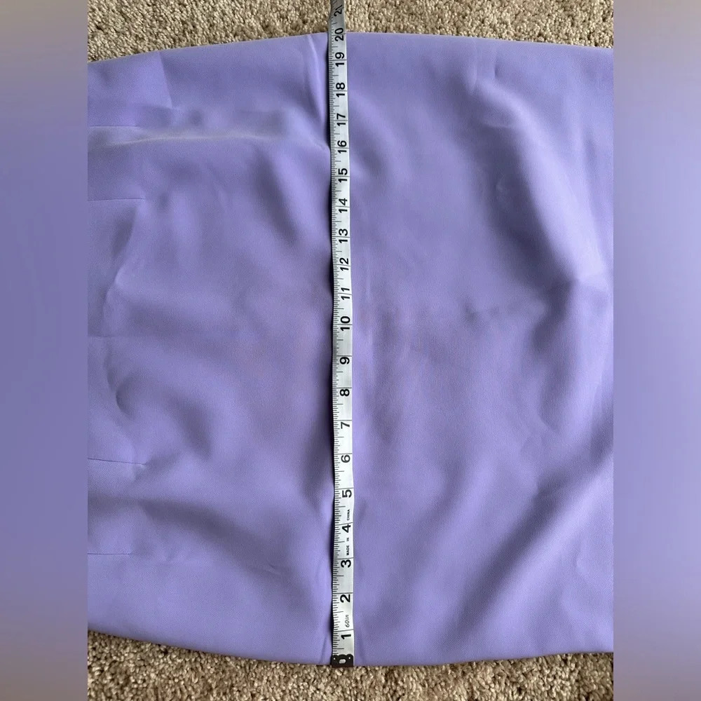 New Ann Taylor Lavender Square Neck Dress - Picture 11 of 14